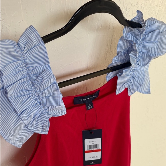 Tommy Hilfiger Ruffle Strap Top - Picture 2 of 4